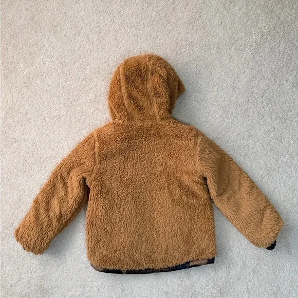 The North Face Brown Camouflage Reversible Jacket - Picture 12 of 16